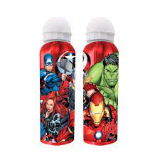 botella cantimplora aluminio vengadores/avengers